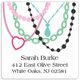 Jewels Square Address Labels in a Jar Image 3 of 4